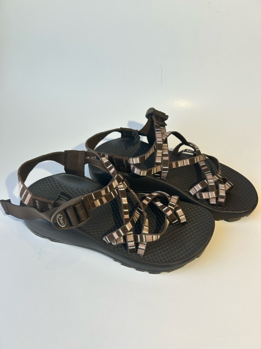 Chaco Women’s Z/2 Classic Sandals - Size 6 - Brown Striped Straps